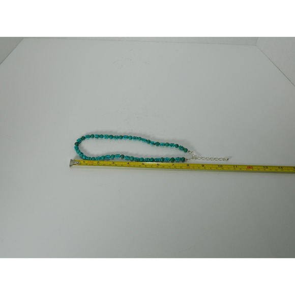 JAY KING Unique Turquoise Necklace Sterling Silver Mine Finds - Picture 8 of 8